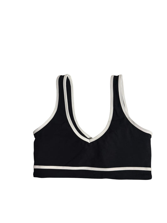 Black sport bra