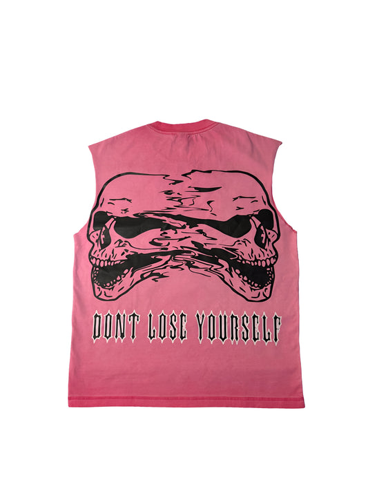 (Szn4) pink sleeveless insanity shirt
