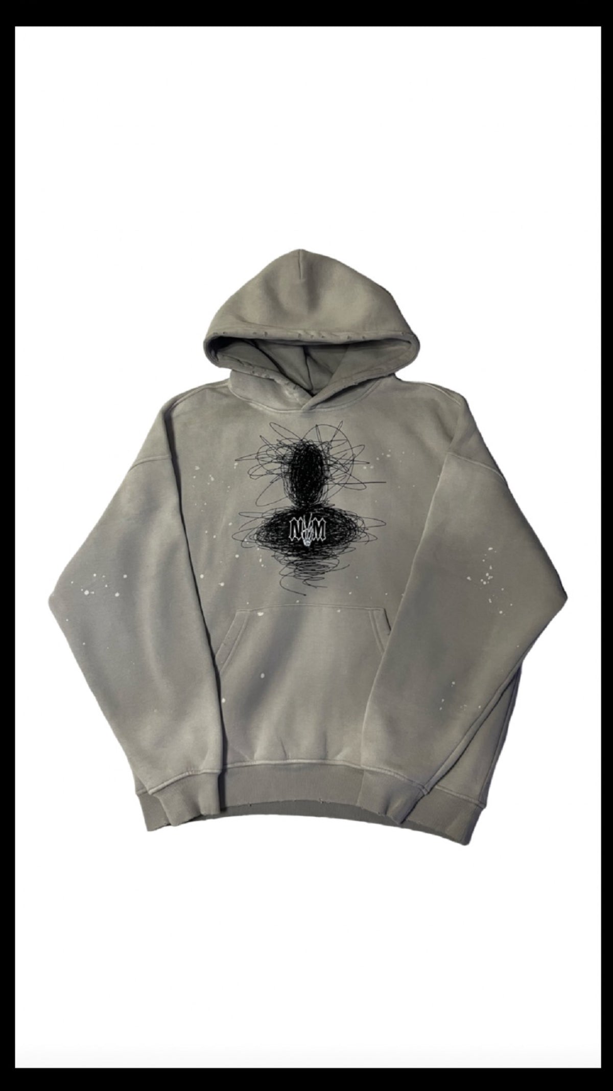 Grey (insanity) hoodie