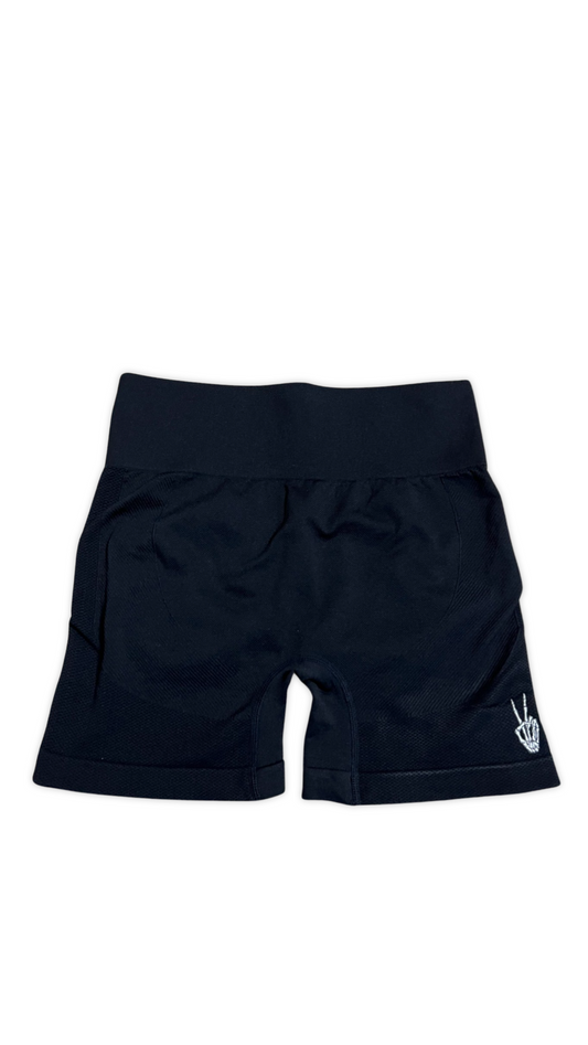 (Szn2) Black gym shorts (small woman & youth)