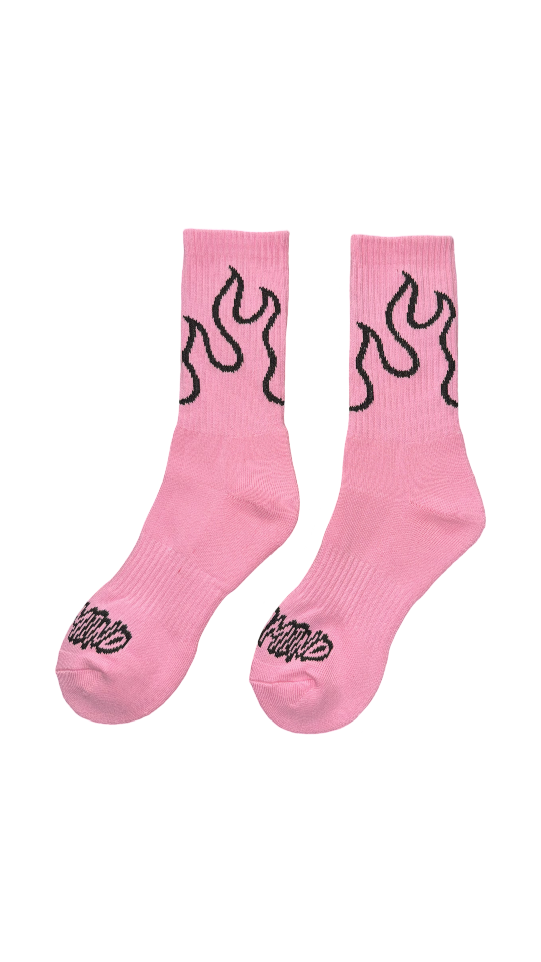 (Szn4) pink flame socks