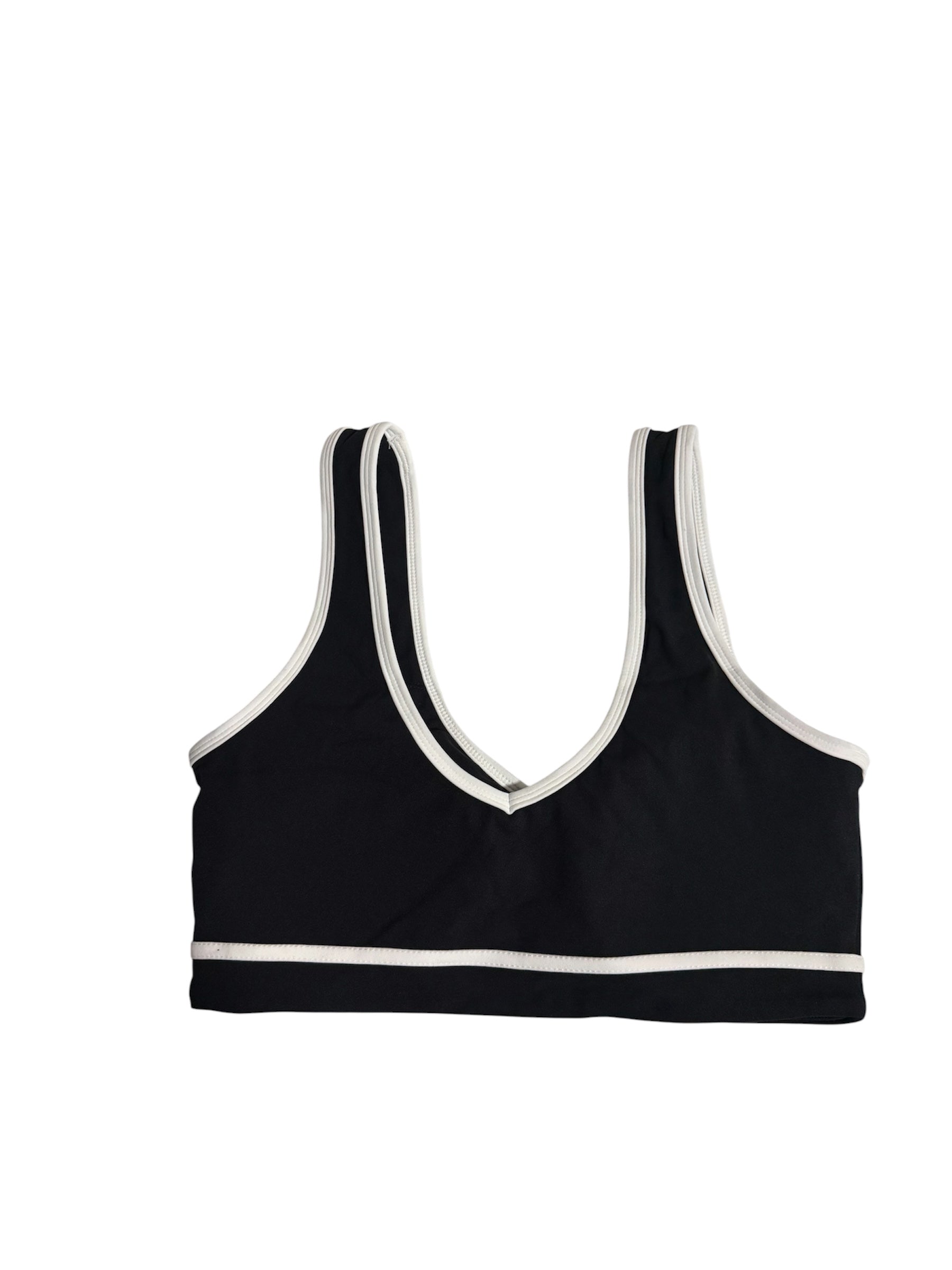 Black sport bra