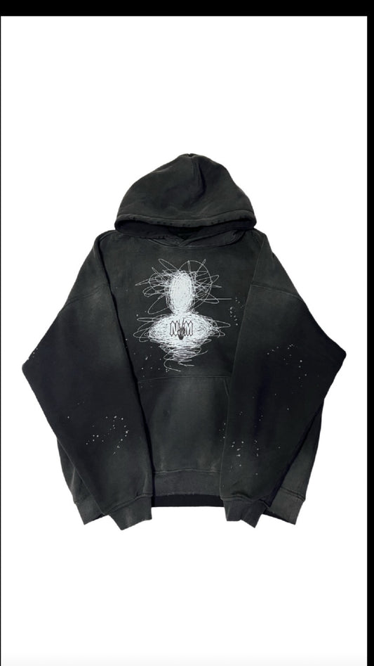 Black (insanity) hoodie