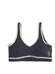 Dark grey sport bra