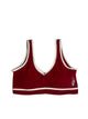 Red sport bra