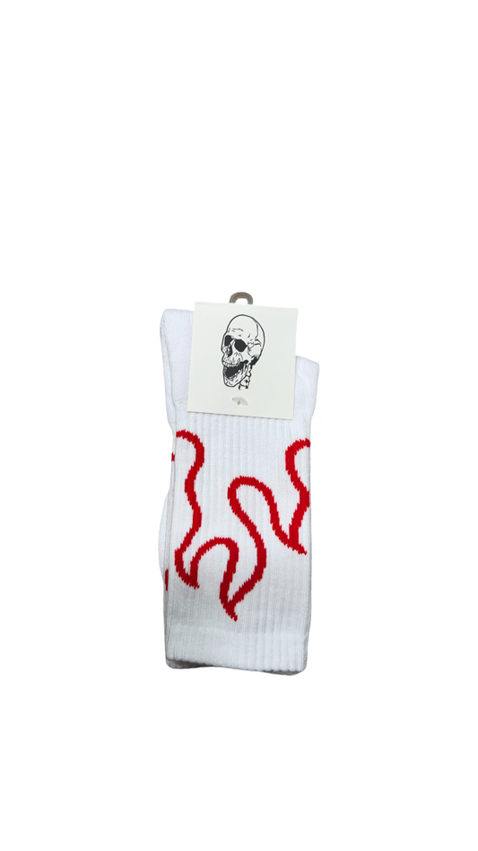 (Szn4) red flame socks