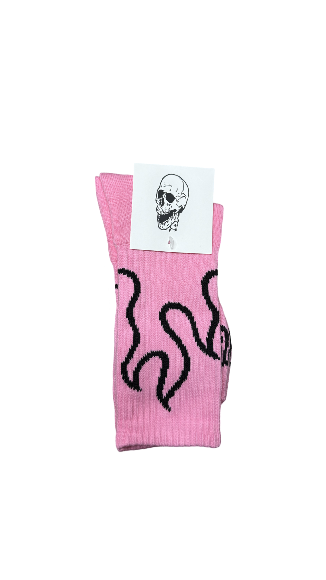 (Szn4) pink flame socks