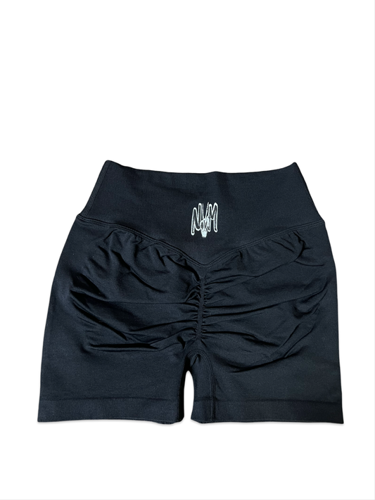 (Szn3) black V crossover shorts