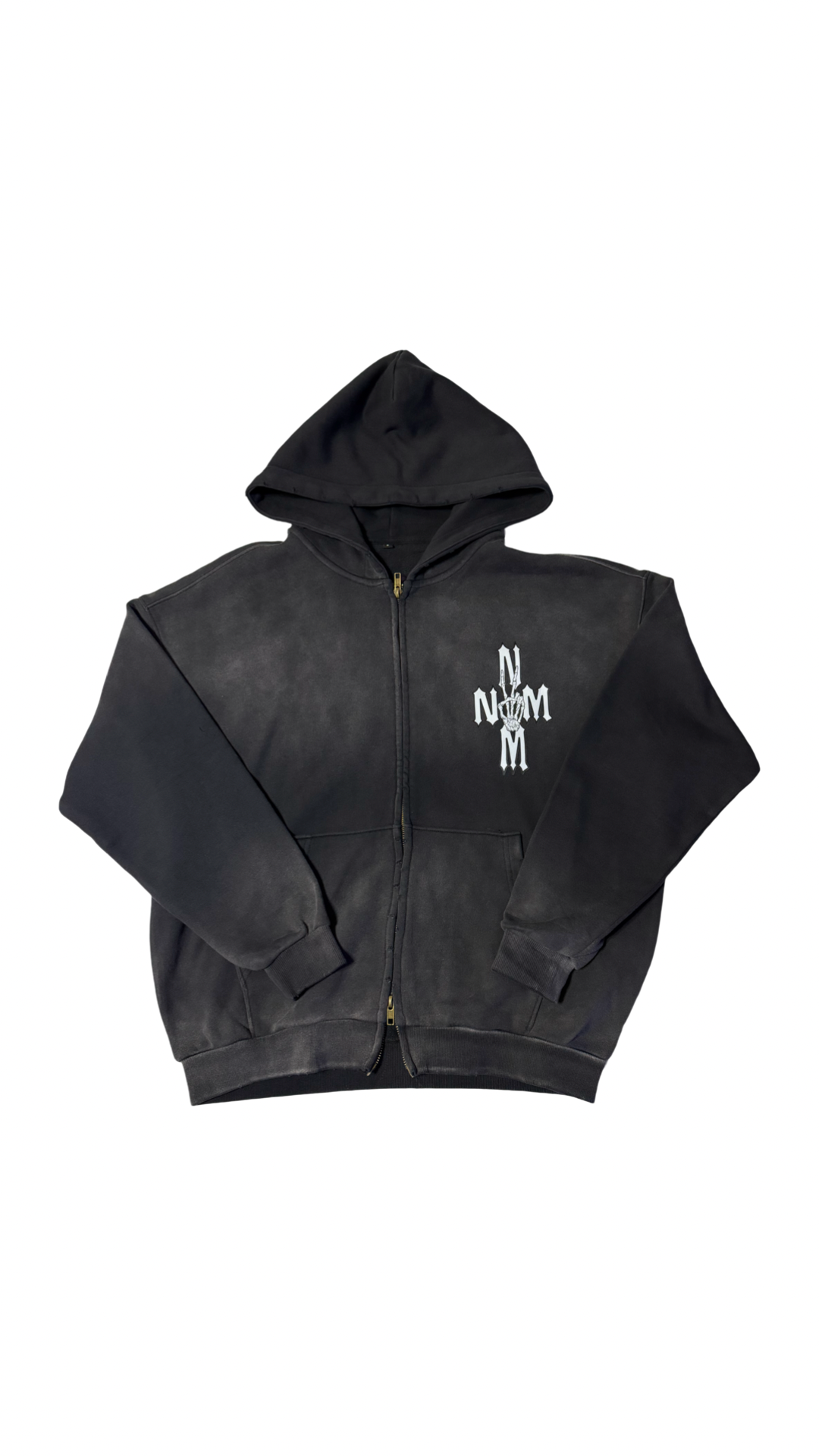 (Szn4) black zip up hoodies