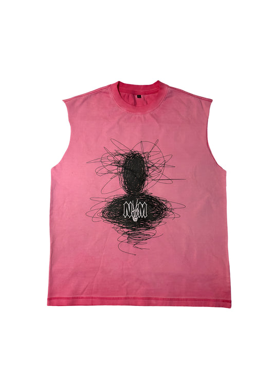 (Szn4) pink sleeveless insanity shirt