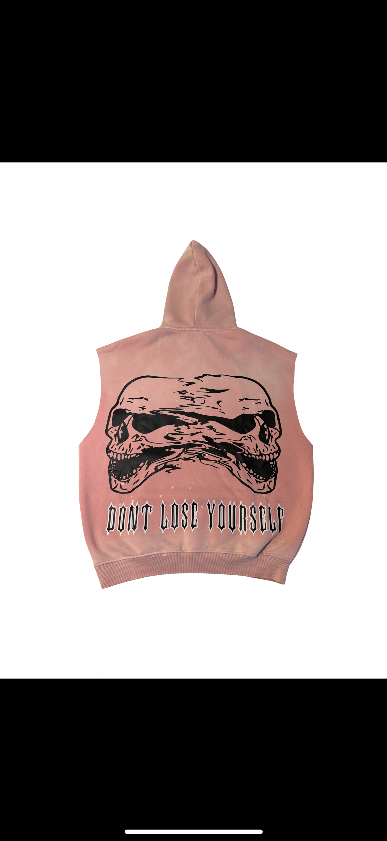 (Szn4) sleeveless pink insanity hoodie