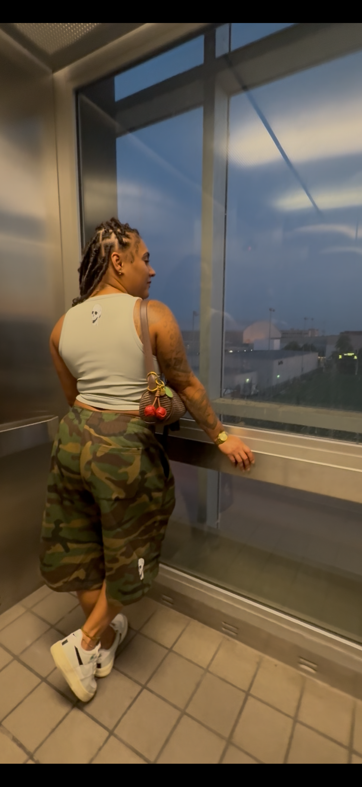 3/4 camo shorts