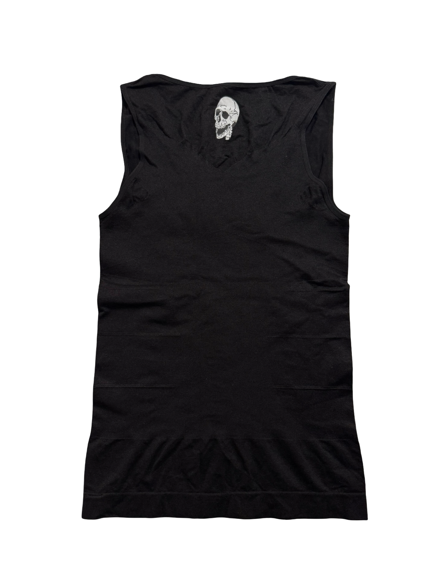 Black compression tank top