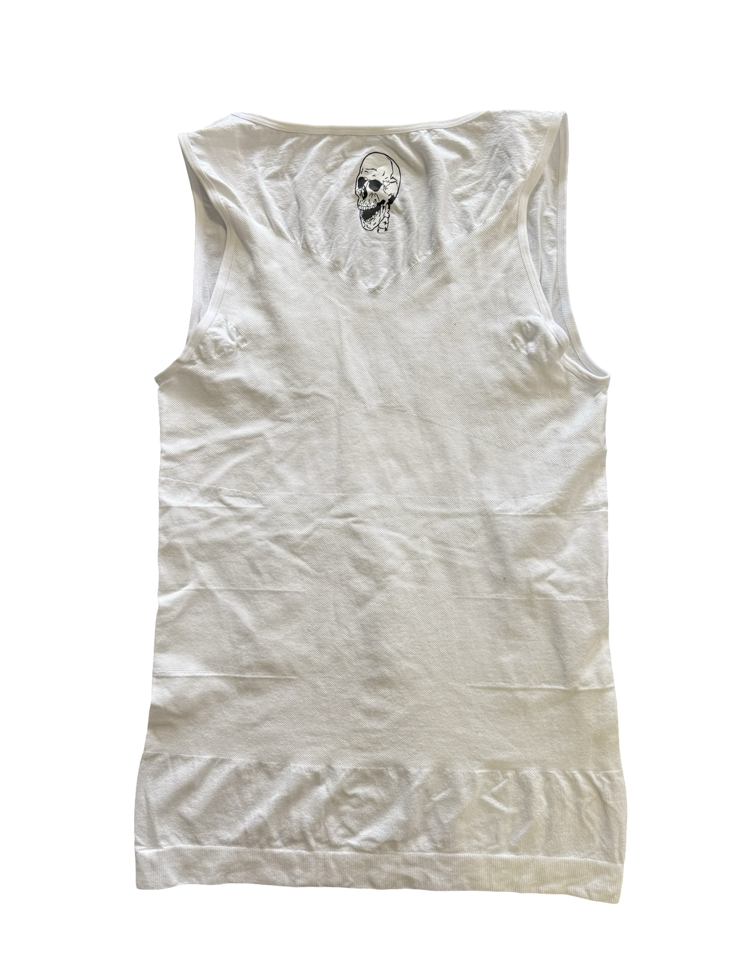 White compression tank top