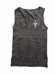 Grey compression tank top