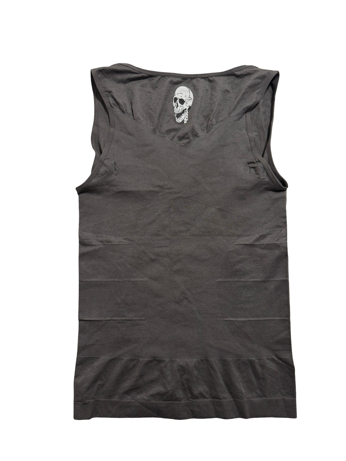 Grey compression tank top