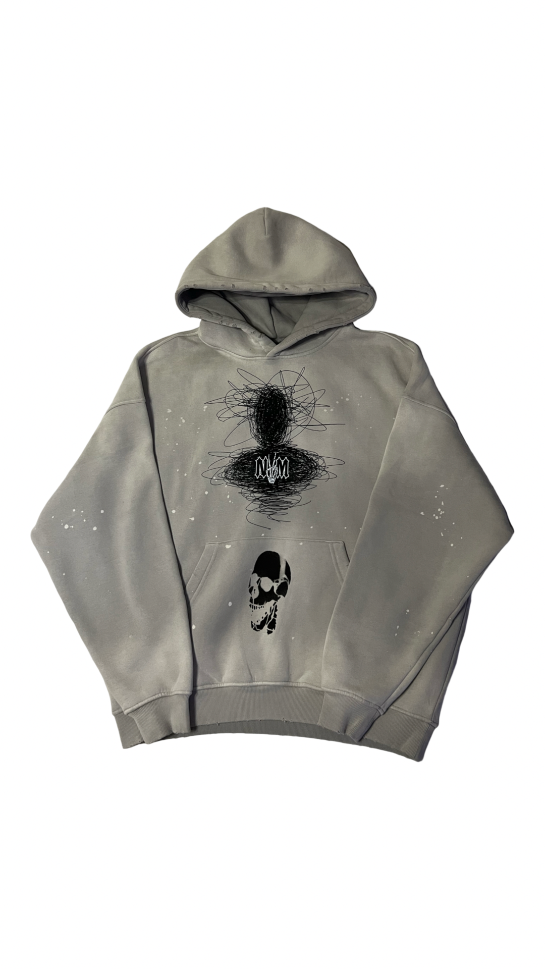 (Szn4) Grey insanity hoodie