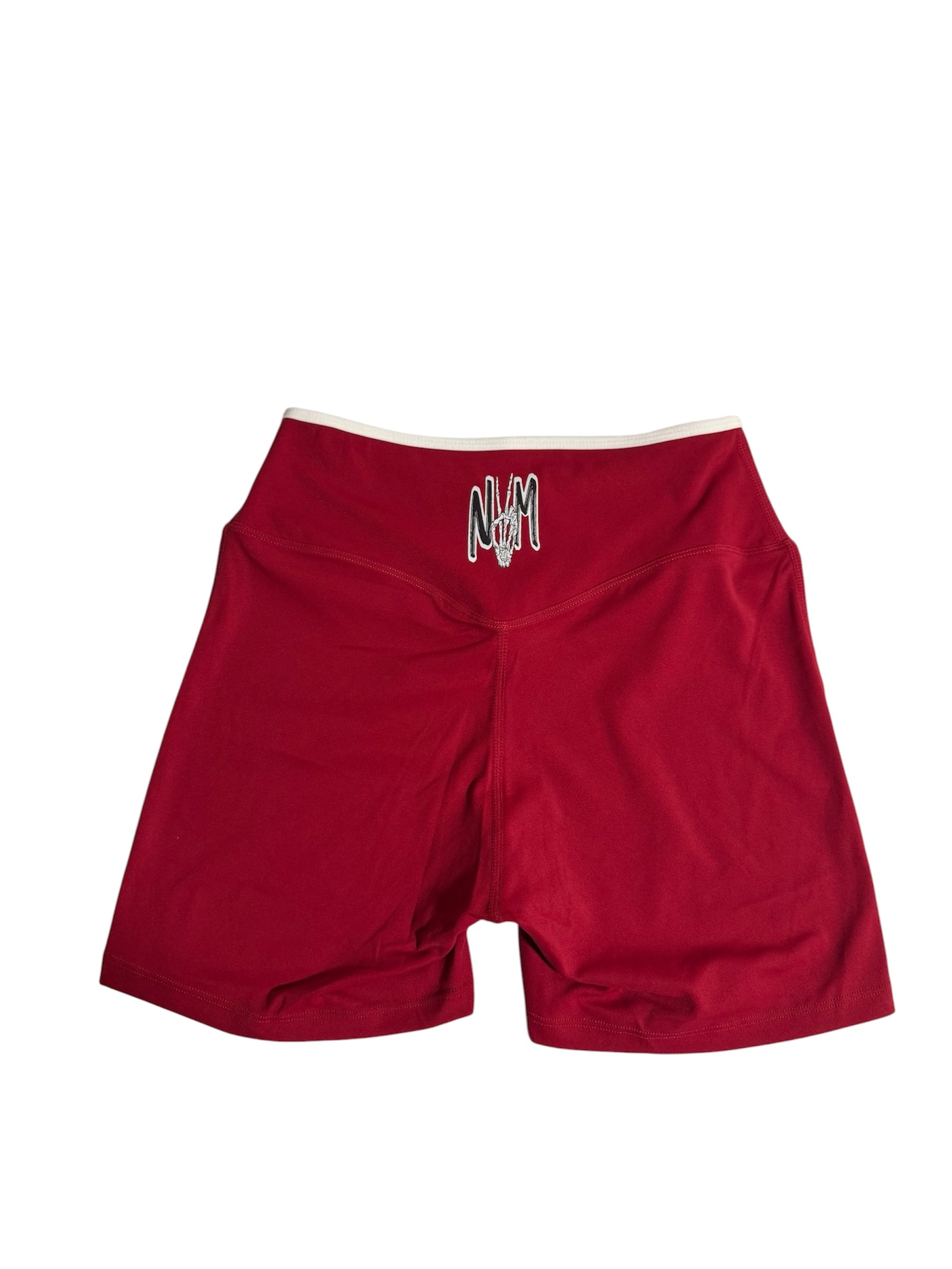 Red cross waist shorts ￼