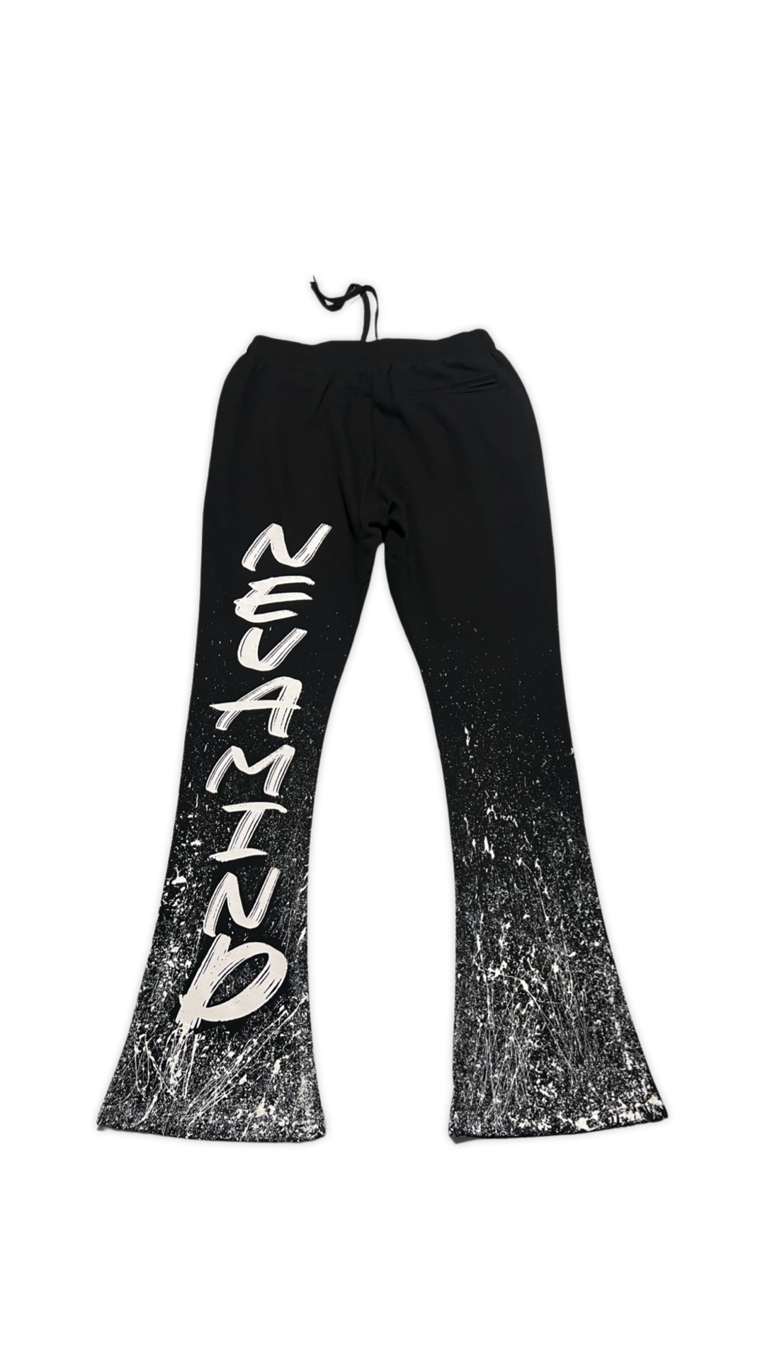 (Szn1 x phase2) Black (messy) NVM flare pants.