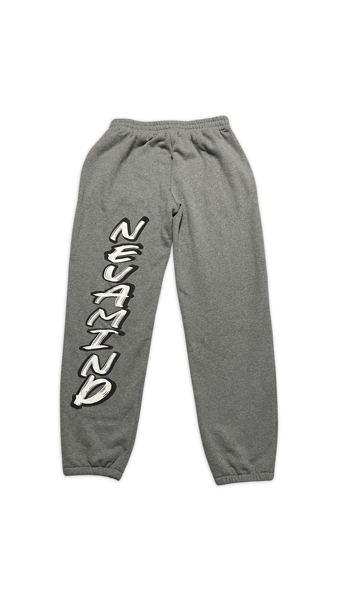 (Szn1 x phase2) smoke grey oversized gym joggers.