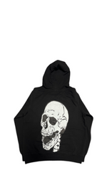 (Szn2) Black gym skull hoodie - NVM/Nevamind