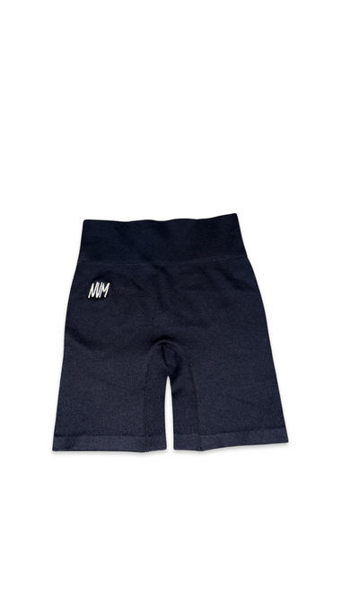 (Szn1) lounge Black ribbed shorts (small women & youth).