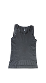  Space grey compression tank top