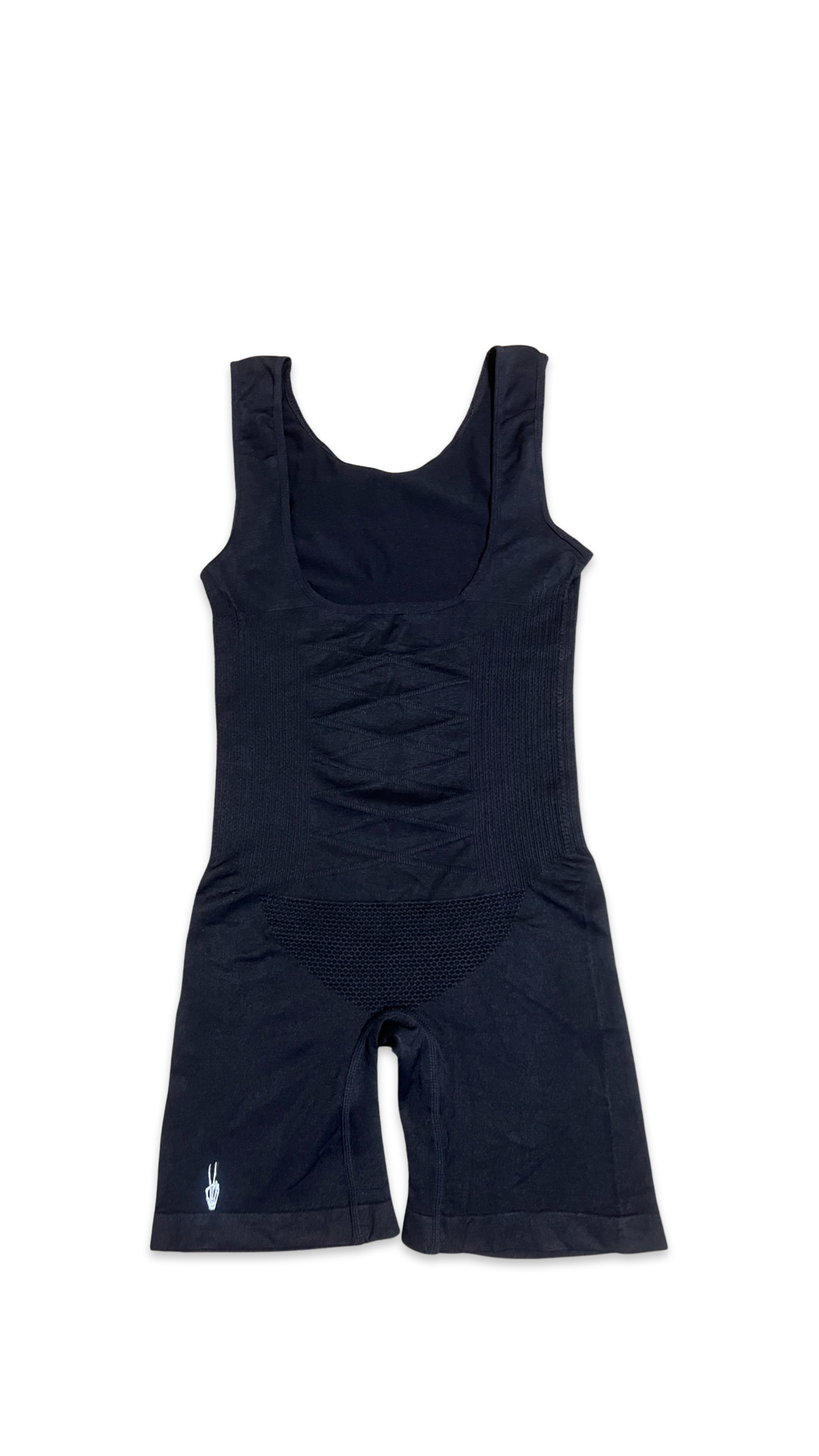 (Szn2) Black romper body suit (small women & youth).