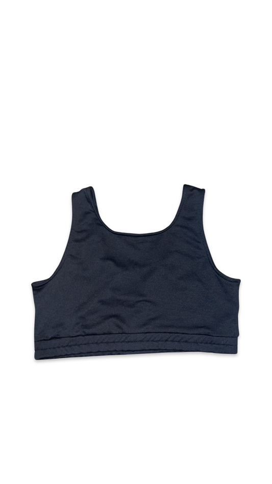 (Szn1) Black women yoga top (small women & youth).