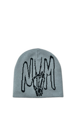 (Szn2) smoke grey NVM beanie - NVM/Nevamind