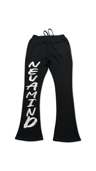 (Szn1 x phase2) Black NVM flare pants.