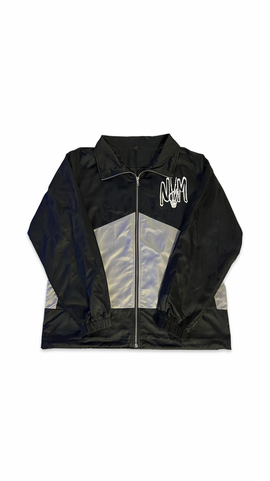 (Szn2) Black&silver luxury track jacket - NVM/Nevamind