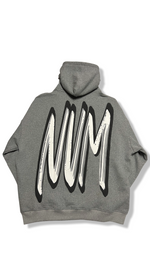(Szn1 x phase2) smoke grey oversized NVM hoodie