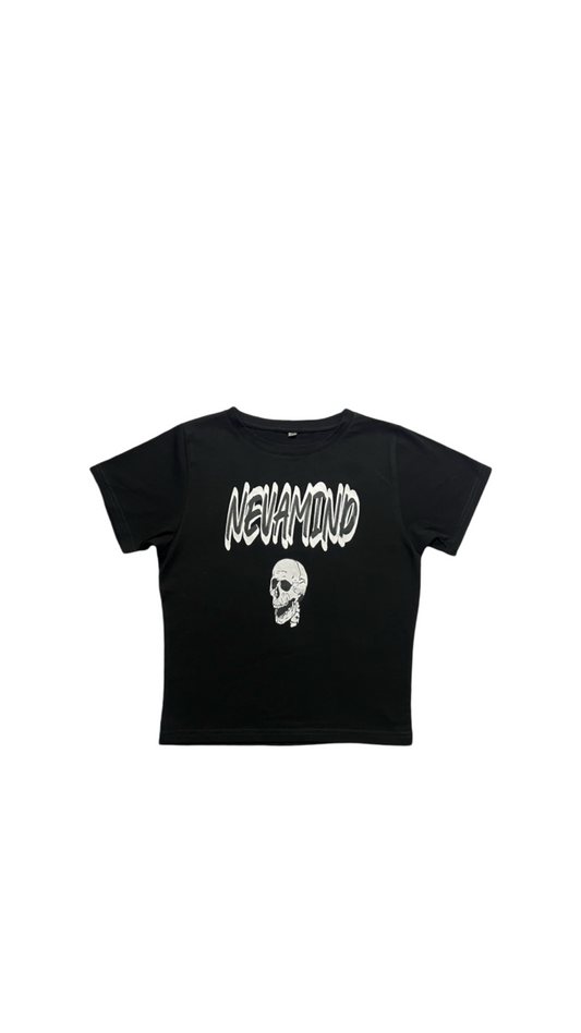 (Szn3) Black crop shirt - NVM/Nevamind