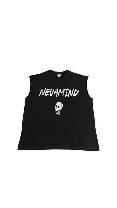 (Szn1 x phase2) black Sleeveless NVM T-shirt.