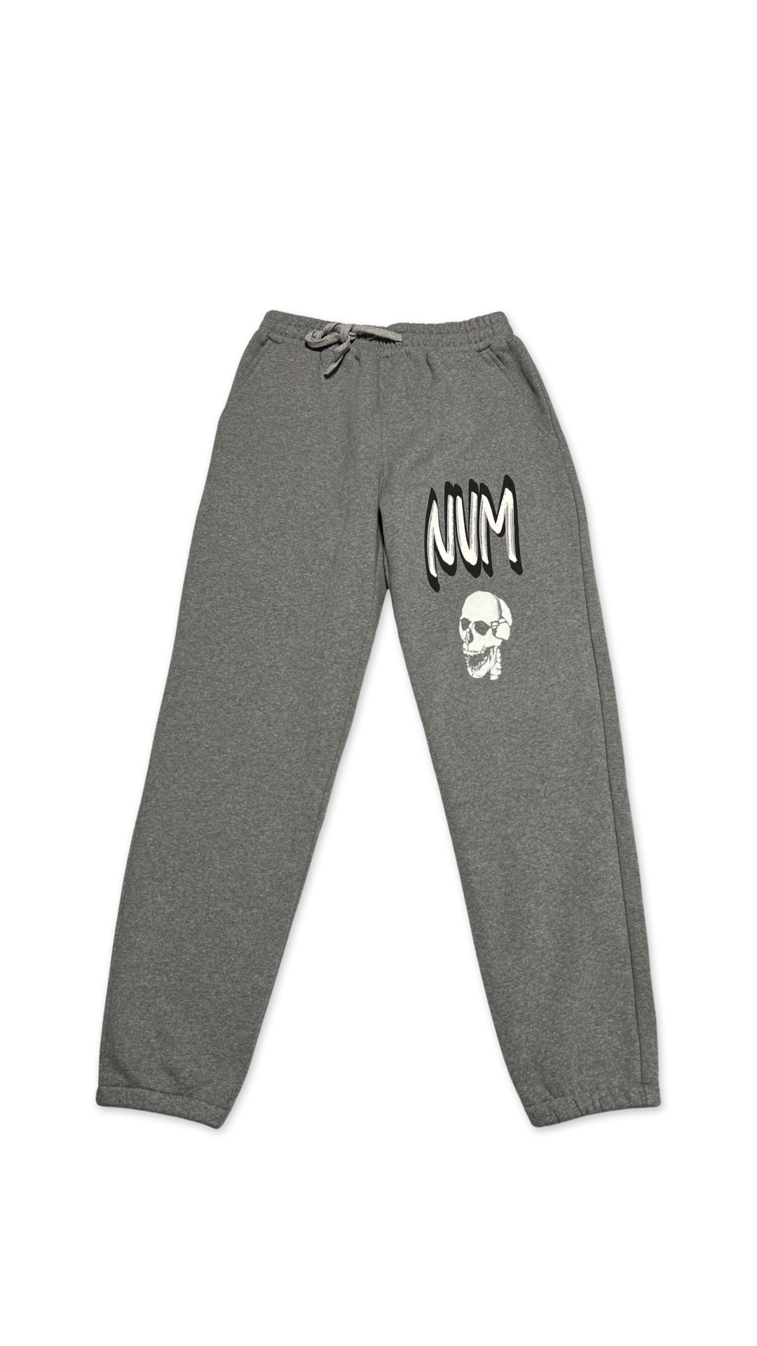 (Szn1 x phase2) smoke grey oversized gym joggers.