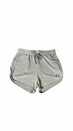 (Szn3) light grey loose gym shorts - NVM/Nevamind