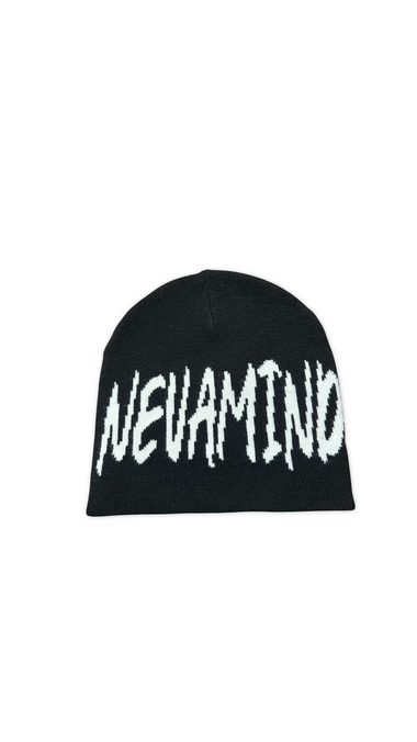 (Szn1) black NVM beanie.