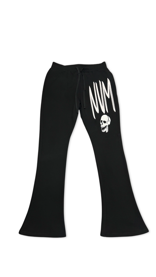 (Szn1 x phase2) Black NVM flare pants.