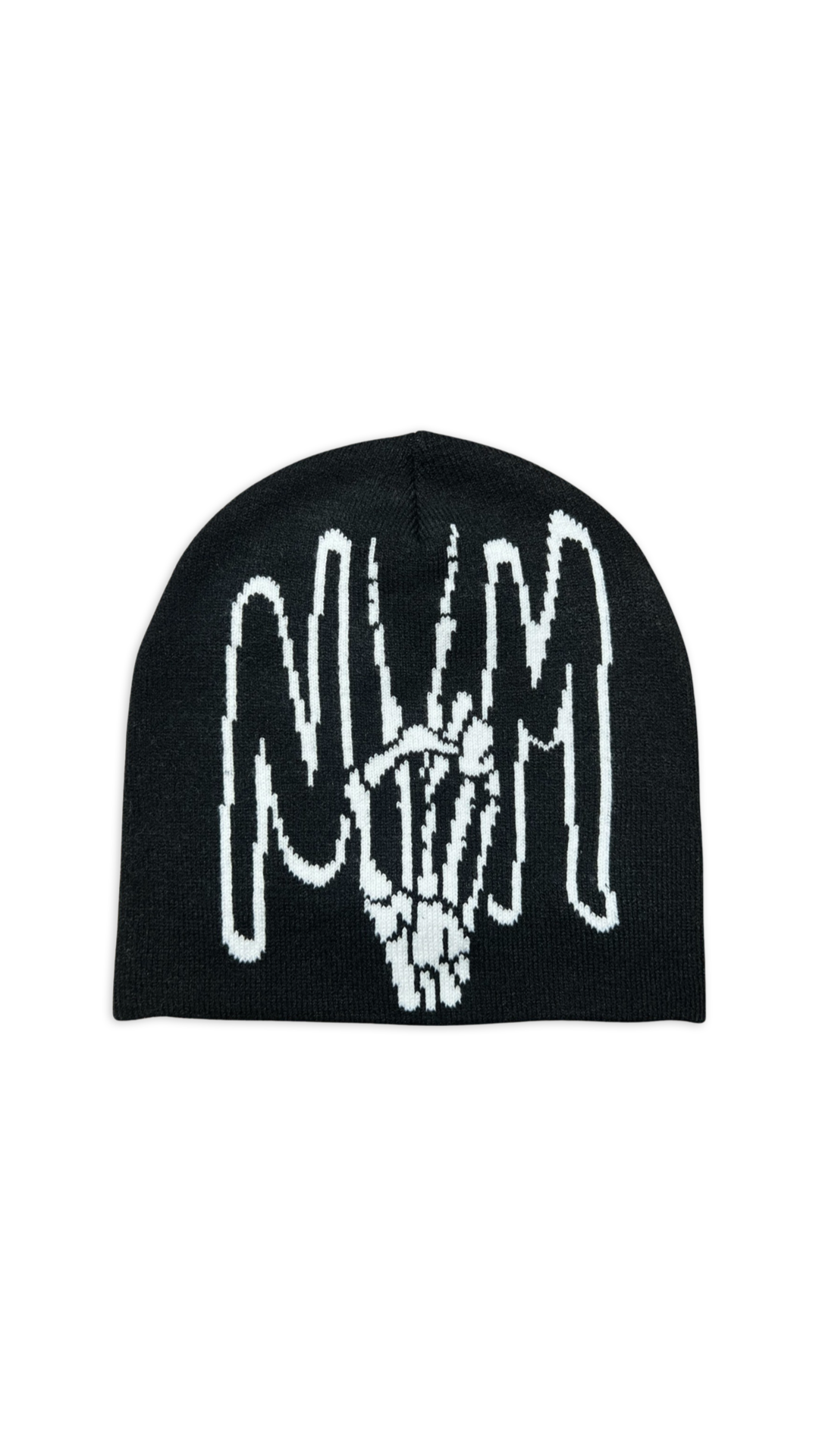 (Szn2) black NVM beanie - NVM/Nevamind