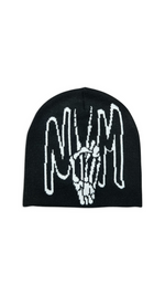 (Szn2) black NVM beanie - NVM/Nevamind