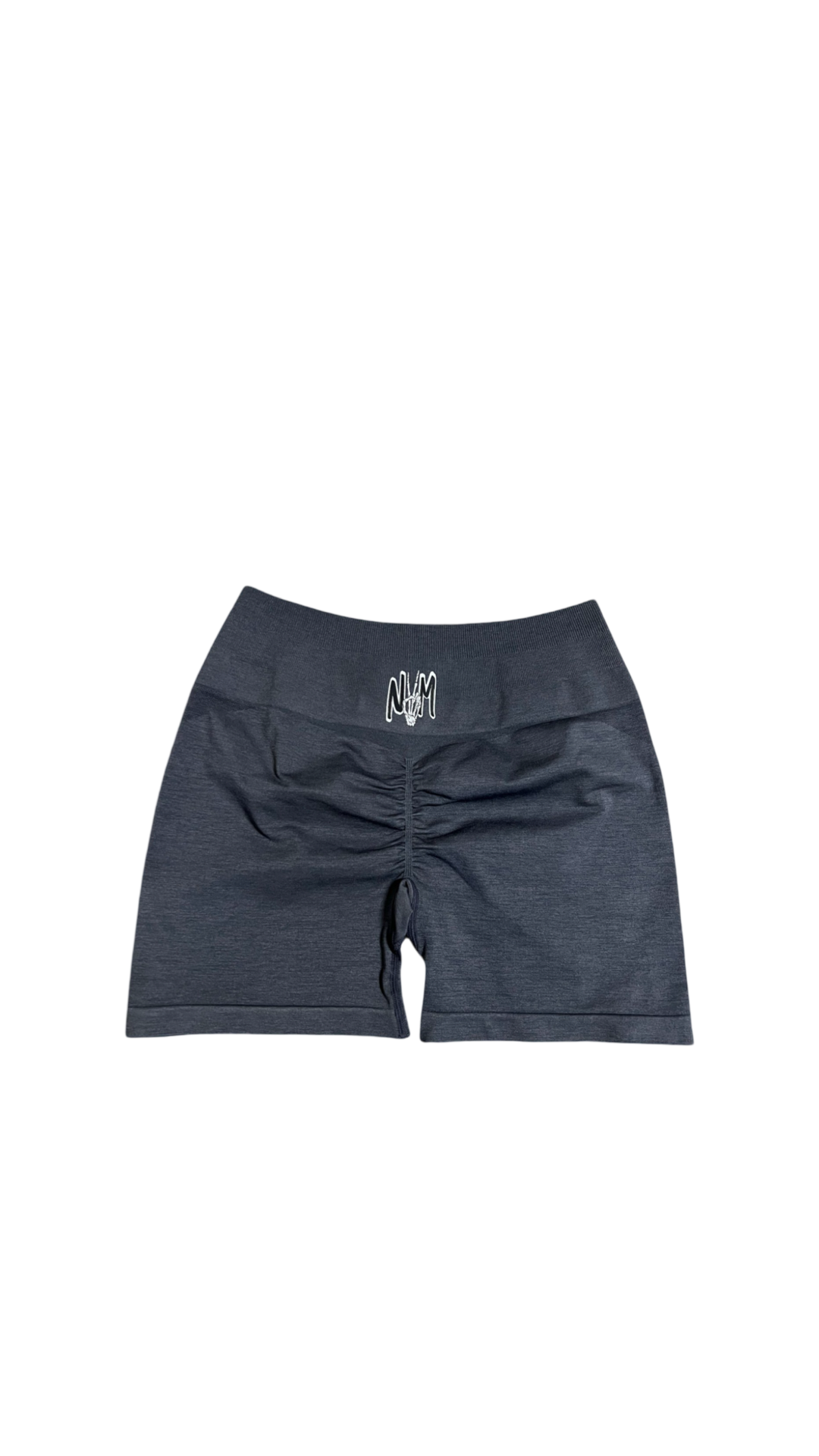 (Szn2) Dark smoke grey gym shorts.