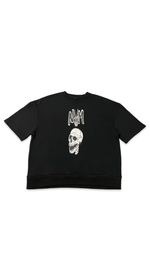 (Szn3) Black Boxy sweatshirt (deuces) - NVM/Nevamind