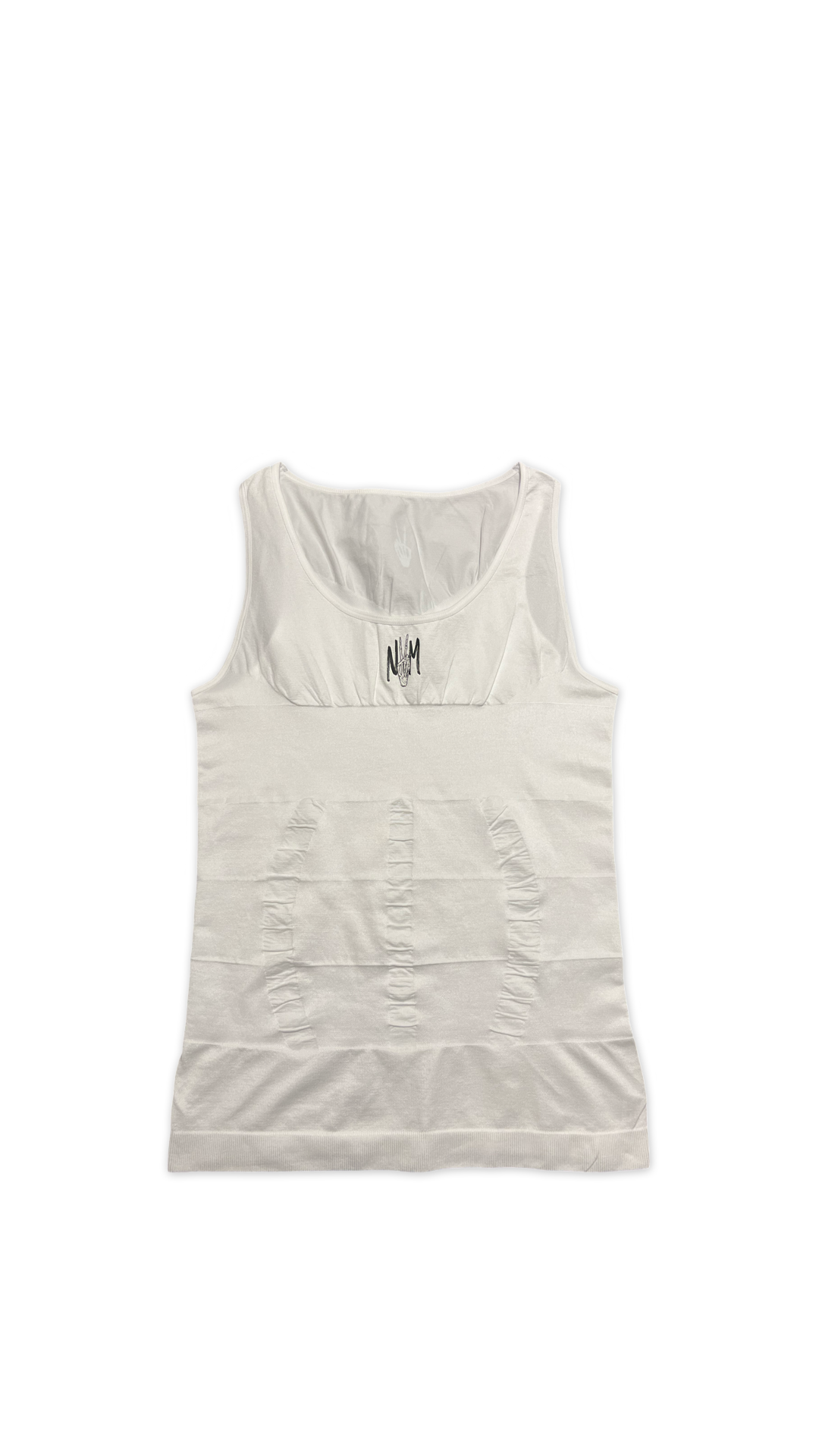  White compression tank top