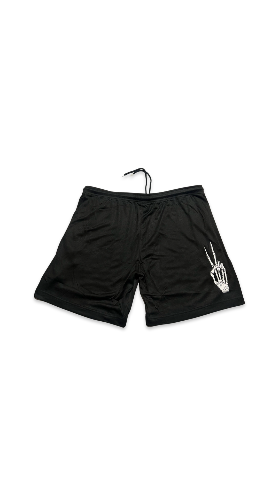 (Szn2) Black and white gym shorts.