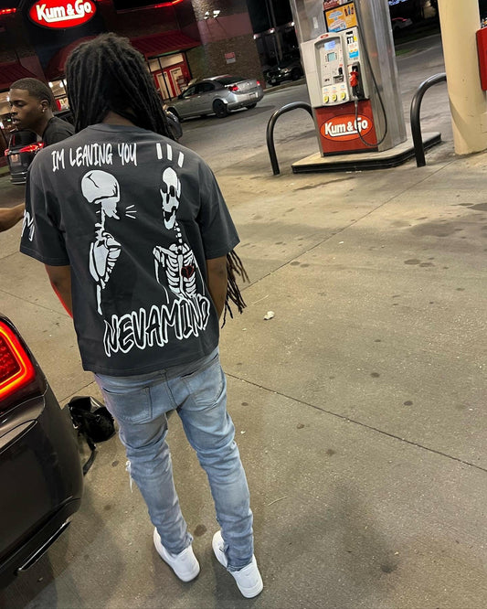 (Szn1) Dark smoke grey T-shirt.